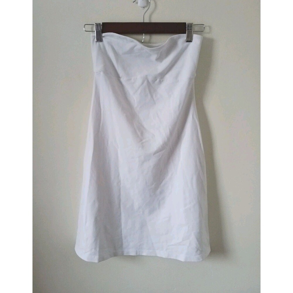 Susana Monaco Womens Strapless‎ White Mini Dress Size S
